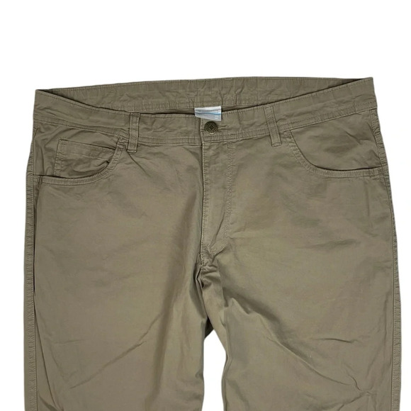 MJ156 Men’s Columbia Sportswear Co Lightweight Regular Fit Hiking Pants 38x30 - Picture 2 of 4